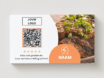 Review Kaart | Visitekaart Catering - Afbeelding 2