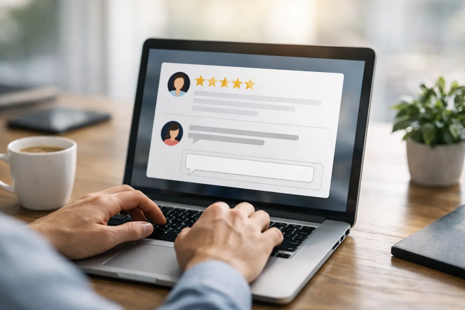 Google bedrijfsprofiel reviews beantwoorden sjabloon