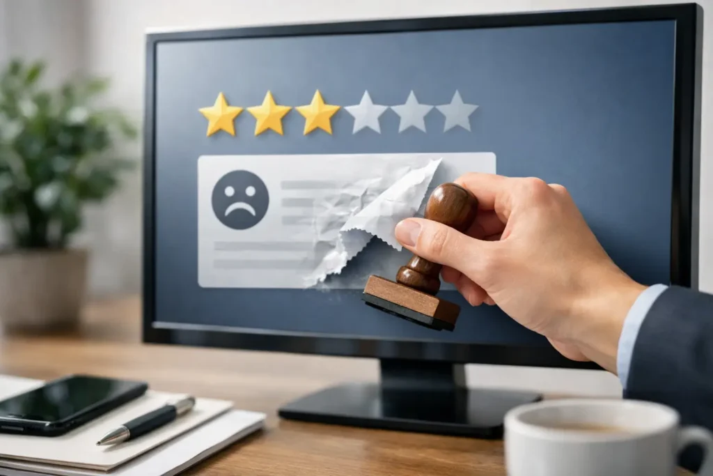 Valse review verwijderen? Zo pak je het aan