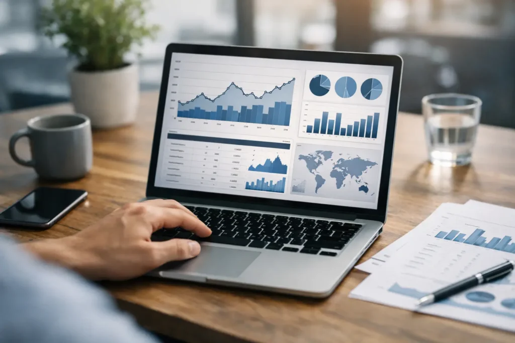 Review dashboard met 30 dagen rapportage