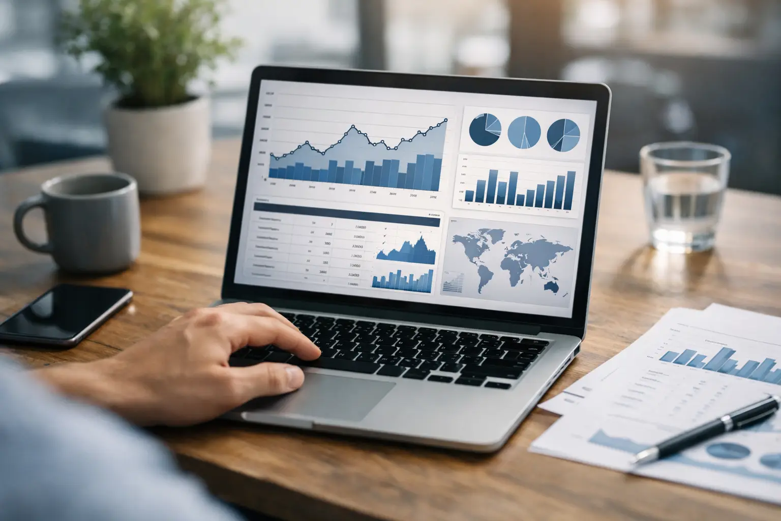 Review dashboard met 30 dagen rapportage